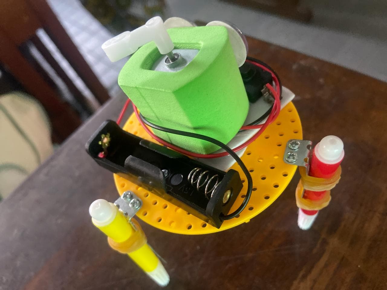 Motorized Robots — built by Robotics track students
