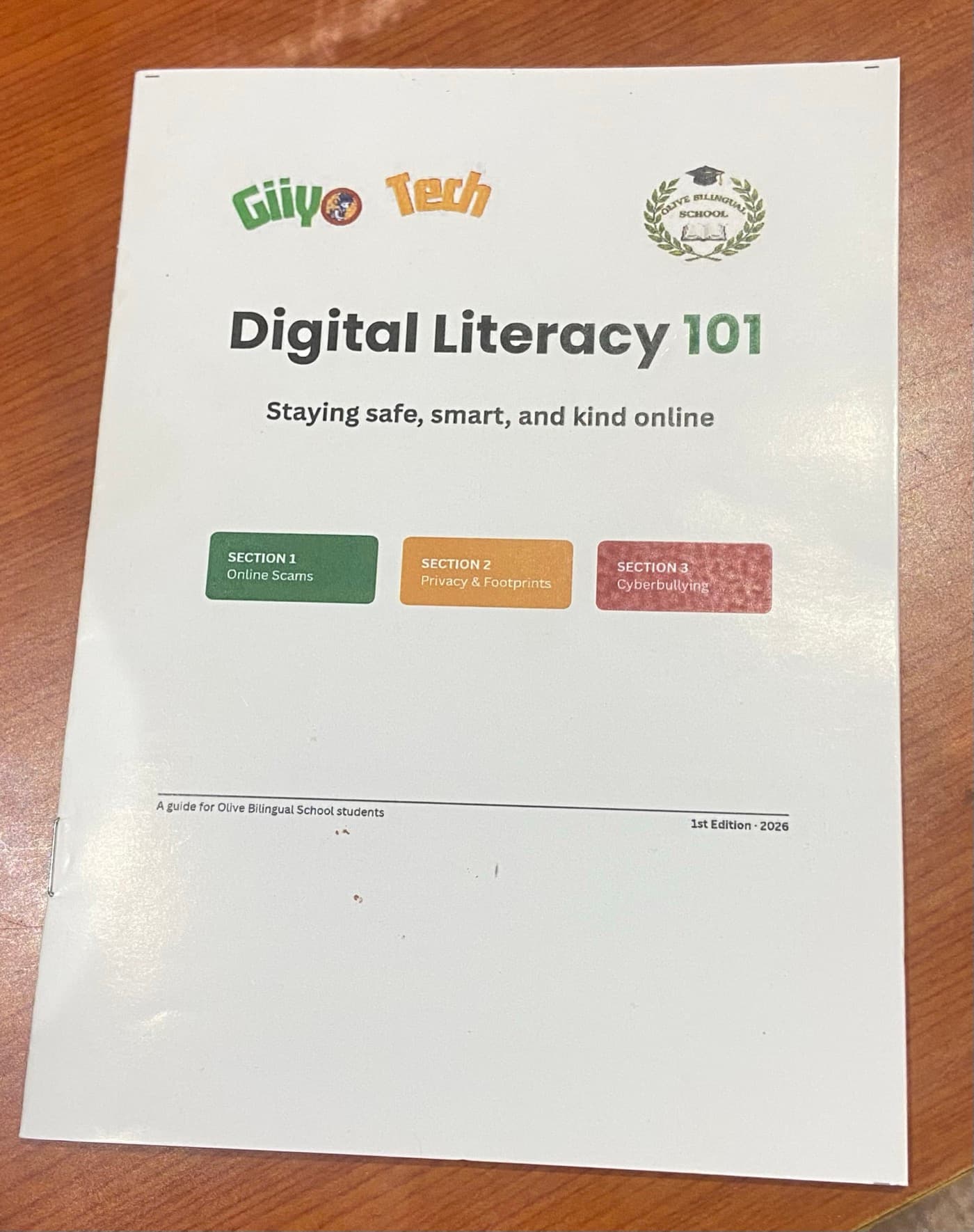 Digital Literacy 101 Booklet — image 1 of 4